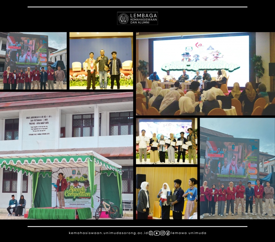 10 Mahasiswa Unimuda Sorong Mengekpresikan Dukungannya untuk SDG's Leadership lewat Narasi Pidato