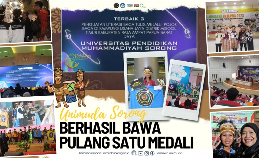ANUGERAH ABDIDAYA 2023, TIM PPK ORMAWA UNIMUDA BAWA PULANG SATU JUARA