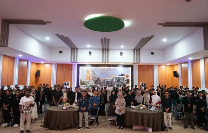 Awarding Anugerah Kemahasiswaan 2026 UNIMUDA Sorong: FEBIRA berhasil menjadi Fakultas Prestasi Terbanyak