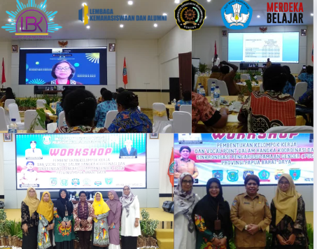 LAYANAN BIMBINGAN KONSELING UNIMUDA SORONG IKUT SERTA DALAM TIM KELOMPOK KERJA PEGARUSUTAMAAN GENDER PROVINSI PAPUA BARAT DAYA