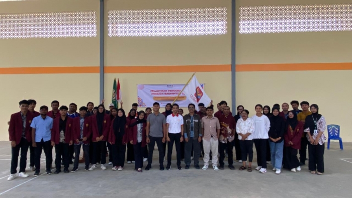 Pelantikan UKM UNIMUDA Badminton Club Tahun 2025: Bangkitkan Semangat Juang dan Kebersamaan