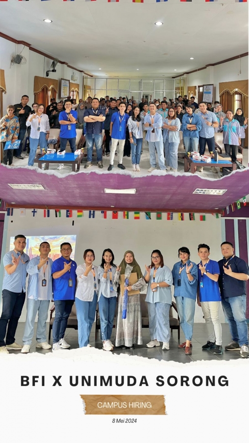 Perdana Campus Hiring di UNIMUDA Sorong dari PT. BFI Finance, Tbk Sorong