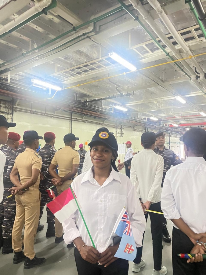 PORT VISIT TASK FORCE-SOUTH PASIFIC 2024 KE NEGERA-NEGARA PASIFIK SELATAN BERSAMA TNI AL