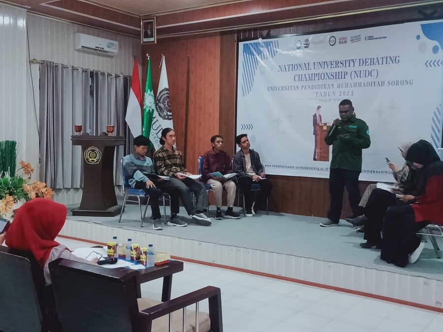 Seleksi Internal NUDC UNIMUDA Sorong Tahun 2023