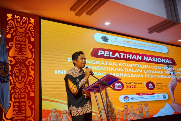 UNIMUDA Sorong Perkuat Akses Pendidikan bagi Mahasiswa Penyandang Disabilitas