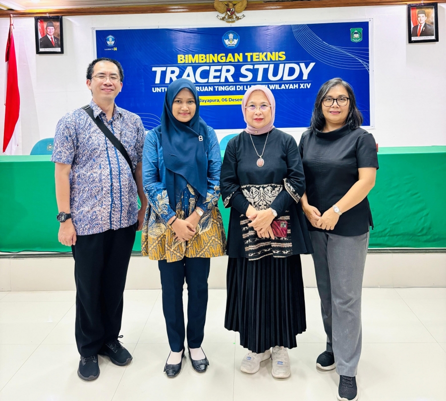 Universitas Pendidikan Muhammadiyah Sorong Mengikuti Bimtek Tracer Study Untuk Perguruan Tinggi di LLDIKTI Wilayah XIV